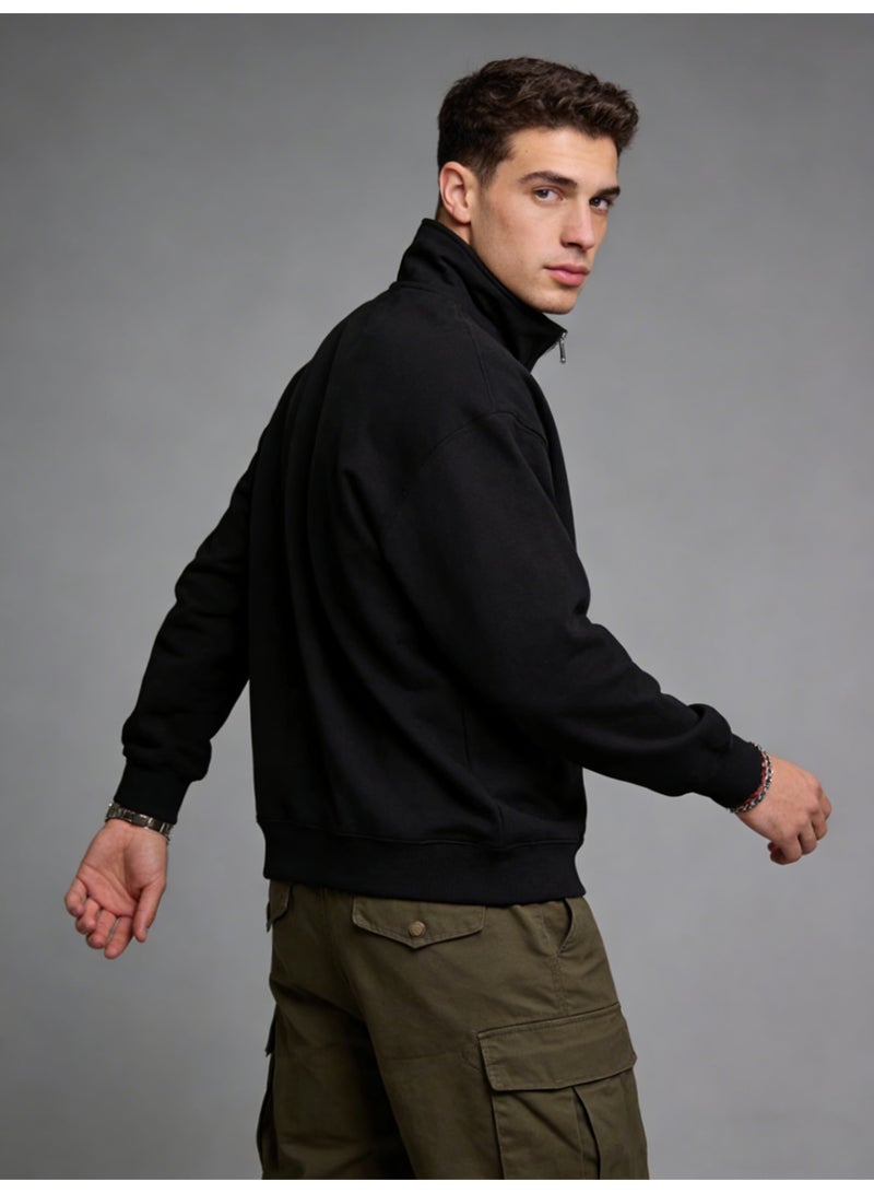 Alo casual loose velvet padded warm sweatshirt - Image 2